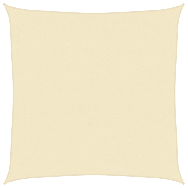 Afbeelding laden in galerijviewer, Vidaxl zonnezeil 160 g m² 5x5 m hdpe crèmekleurig