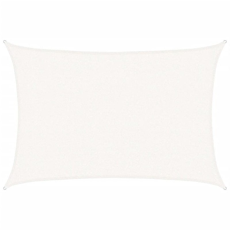 Afbeelding laden in galerijviewer, Vidaxl zonnezeil 160 g m² 2,5x3,5 m hdpe wit
