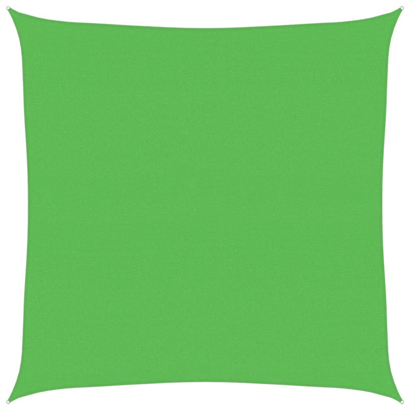 Afbeelding laden in galerijviewer, Vidaxl zonnezeil 160 g m² 4,5x4,5 m hdpe lichtgroen