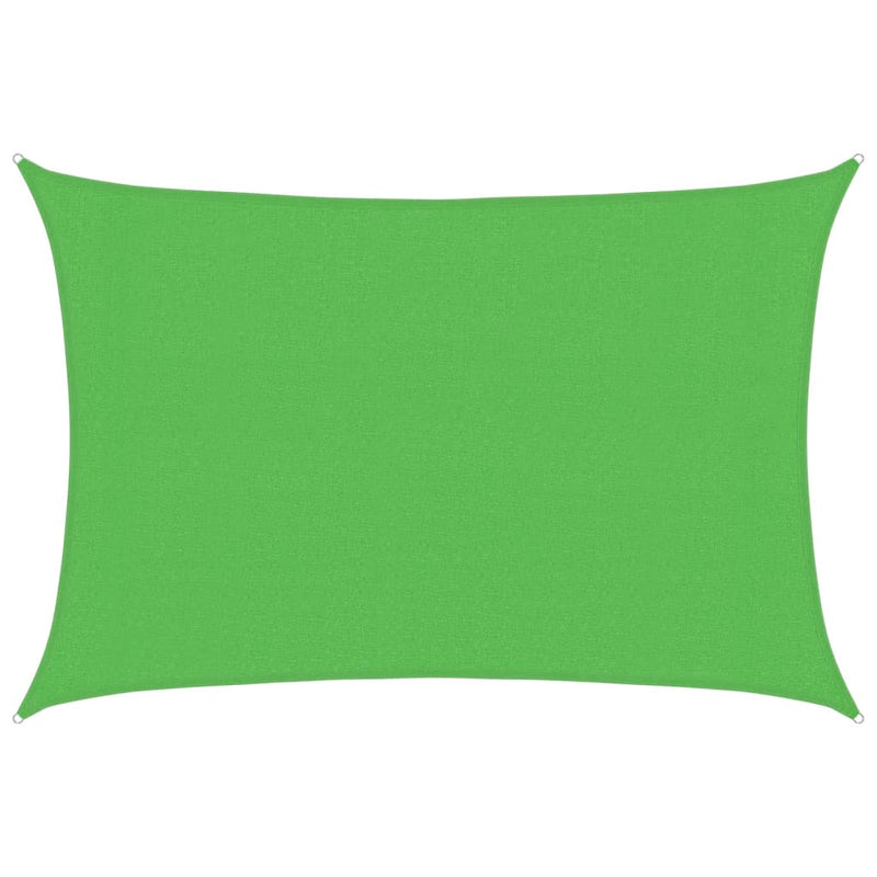 Afbeelding laden in galerijviewer, Vidaxl zonnezeil 160 g m² 3x4,5 m hdpe lichtgroen
