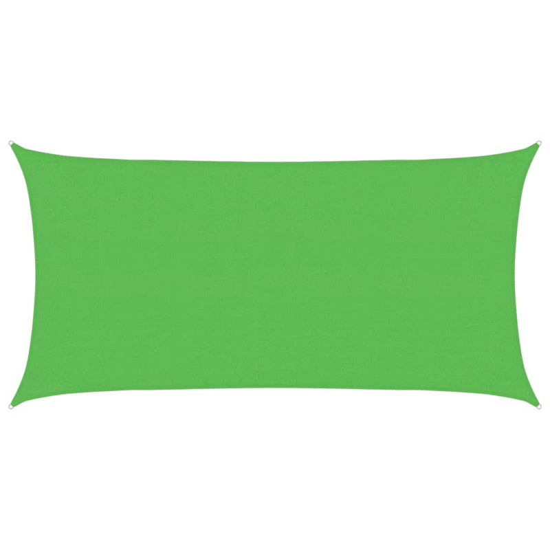 Afbeelding laden in galerijviewer, Vidaxl zonnezeil 160 g m² 3x6 m hdpe lichtgroen