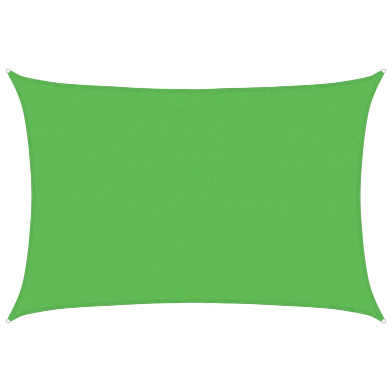 Afbeelding laden in galerijviewer, Vidaxl zonnezeil 160 g m² 4x5 m hdpe lichtgroen