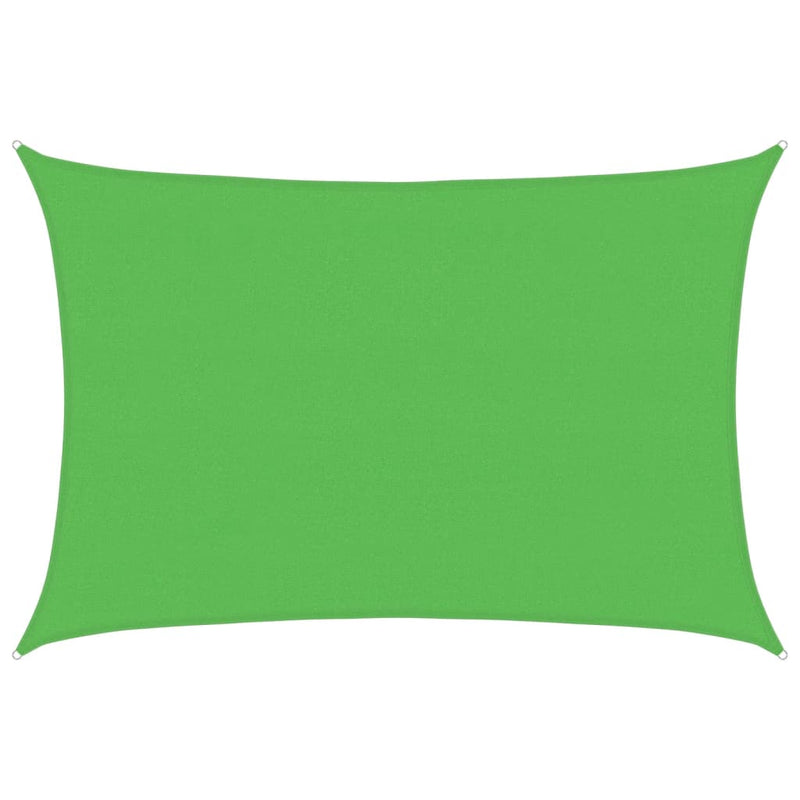 Afbeelding laden in galerijviewer, Vidaxl zonnezeil 160 g m² 4x6 m hdpe lichtgroen