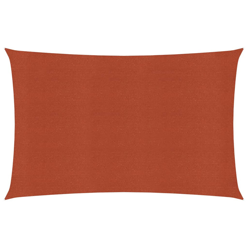 Afbeelding laden in galerijviewer, VidaXL Zonnezeil 160 g m² 2x4 m HDPE terracottakleurig