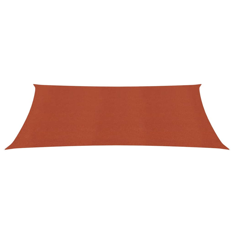 Afbeelding laden in galerijviewer, VidaXL Zonnezeil 160 g m² 2x4 m HDPE terracottakleurig