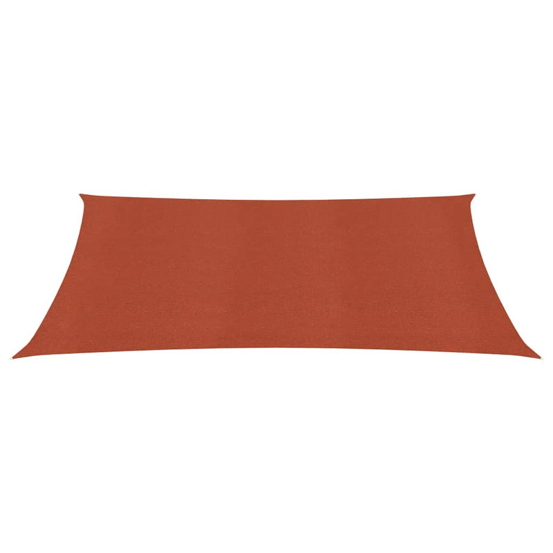 Afbeelding laden in galerijviewer, VidaXL Zonnezeil 160 g m² 4x6 m HDPE terracottakleurig