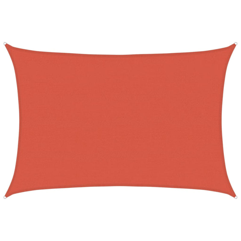 Afbeelding laden in galerijviewer, Vidaxl zonnezeil 160 g m² 5x6 m hdpe terracottakleurig