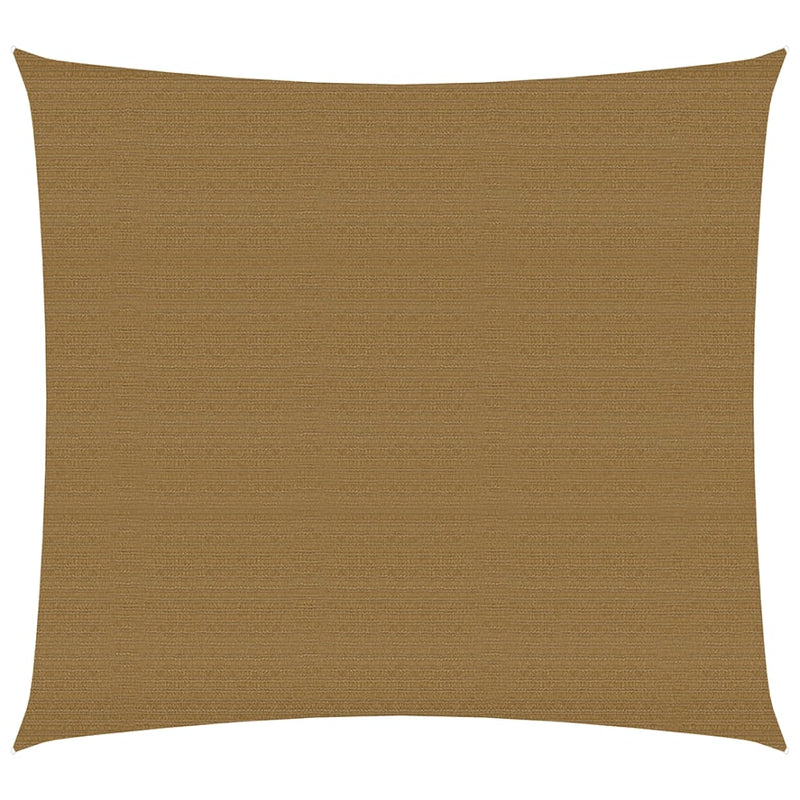 Afbeelding laden in galerijviewer, VidaXL Zonnezeil 160 g m² 6x6 m HDPE taupe