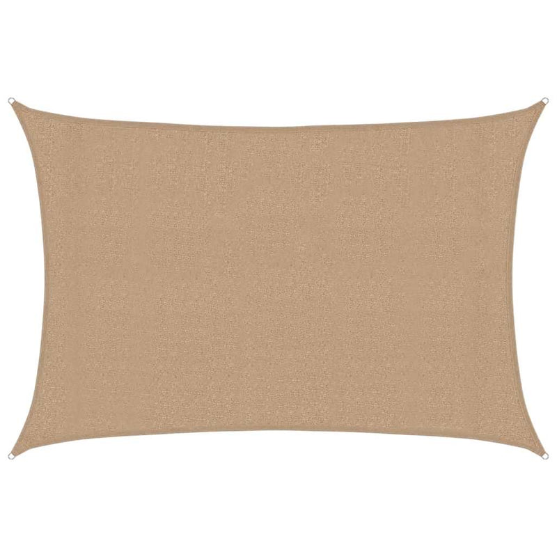 Afbeelding laden in galerijviewer, Vidaxl zonnezeil 160 g m² 3x4 m hdpe taupe