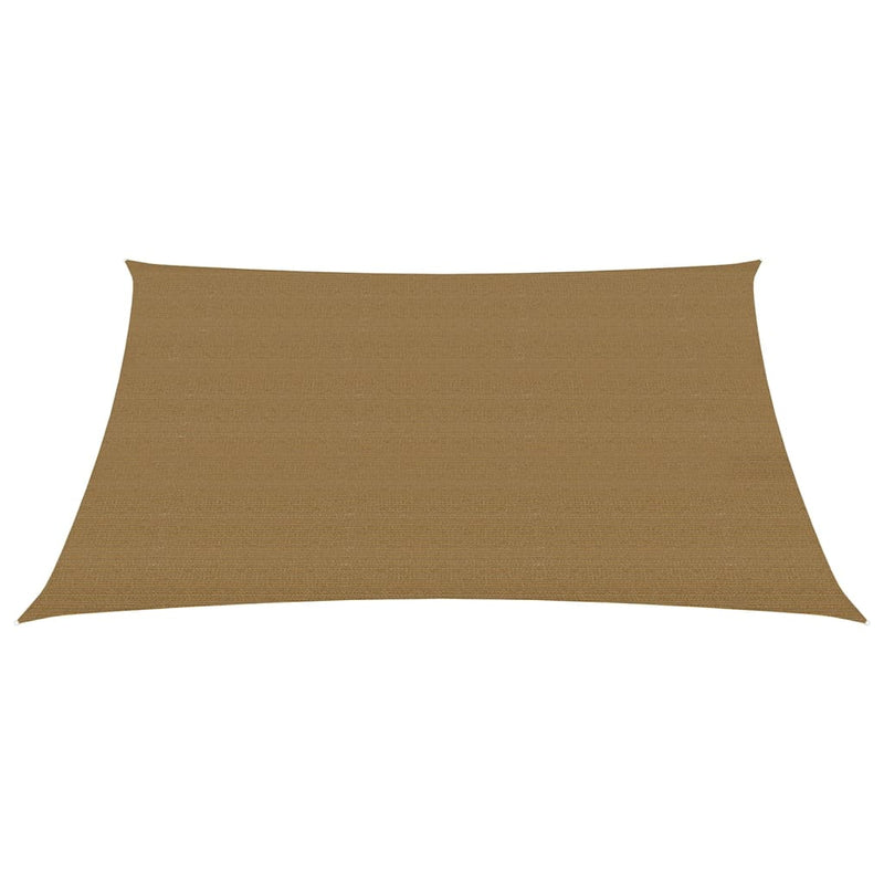 Afbeelding laden in galerijviewer, VidaXL Zonnezeil 160 g m² 5x6 m HDPE taupe