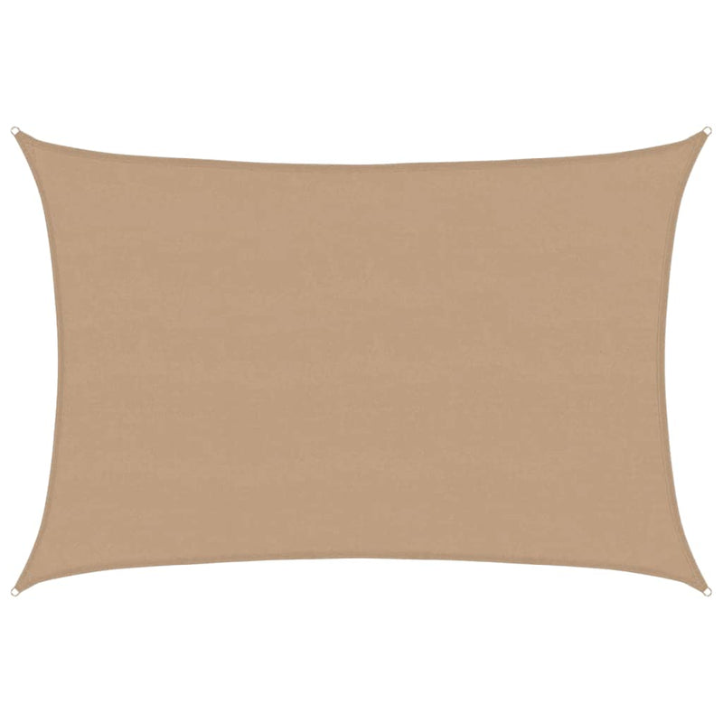 Afbeelding laden in galerijviewer, Vidaxl zonnezeil 160 g m² 5x7 m hdpe taupe