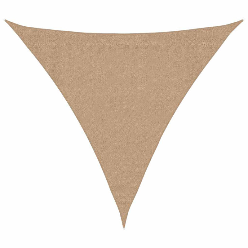 Afbeelding laden in galerijviewer, Vidaxl zonnezeil 160 g m² 3,6x3,6x3,6 m hdpe taupe