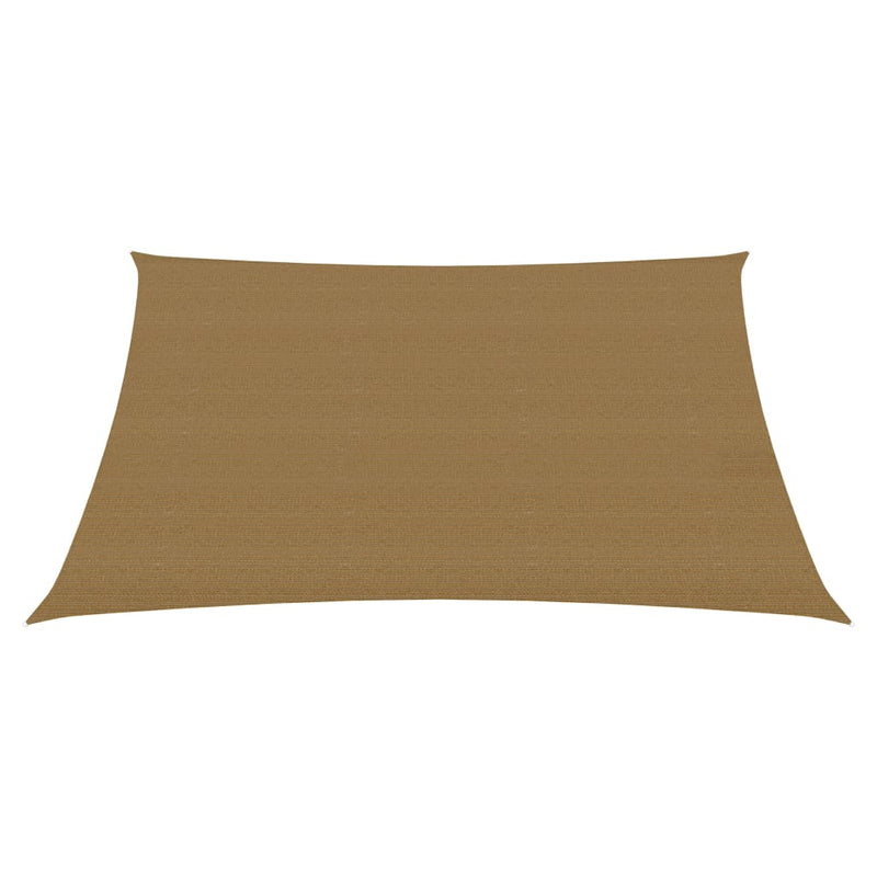 Afbeelding laden in galerijviewer, VidaXL Zonnezeil 160 g m² 4 5x3 m HDPE taupe