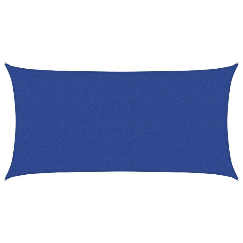 Afbeelding laden in galerijviewer, Vidaxl zonnezeil rechthoekig 160 g m² 2,5x5 m hdpe blauw
