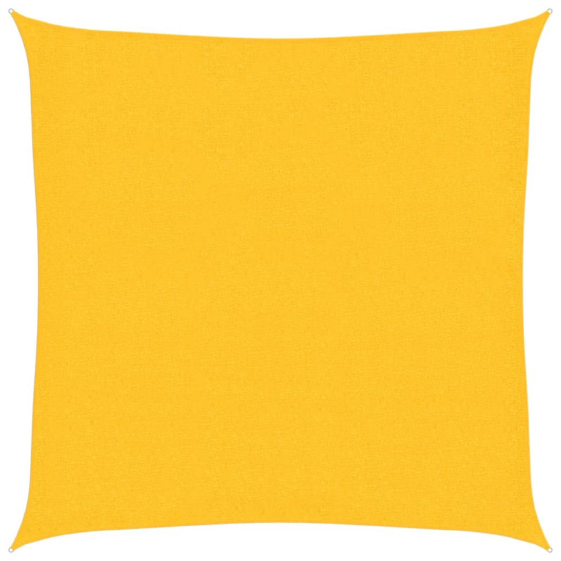 Afbeelding laden in galerijviewer, Vidaxl zonnezeil 160 g m² 3x3 m hdpe geel