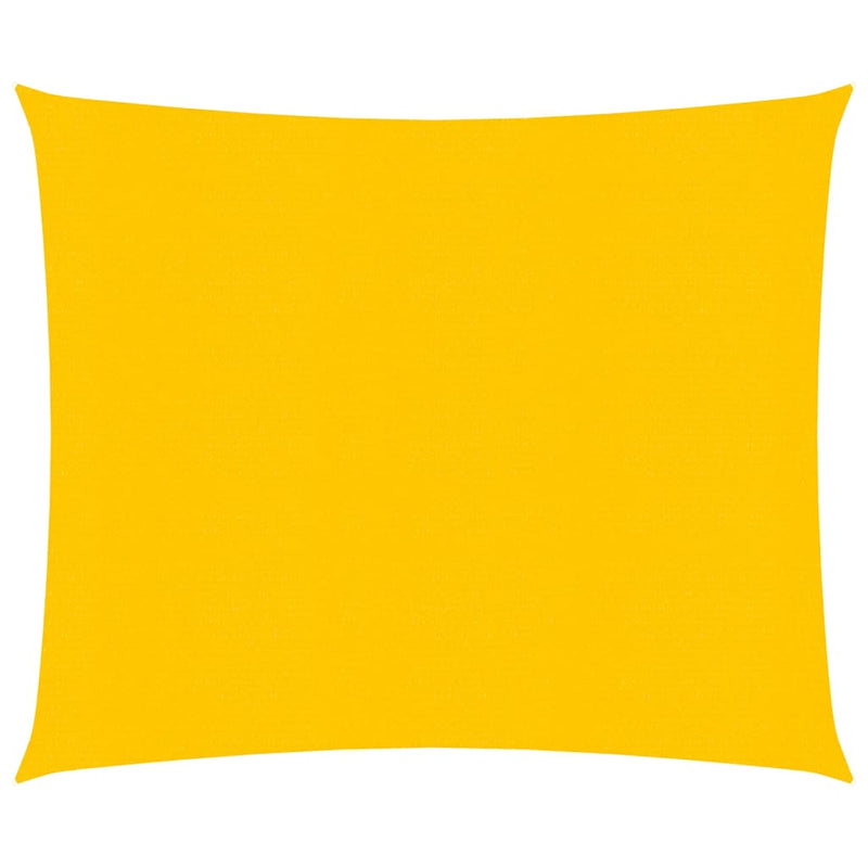 Afbeelding laden in galerijviewer, Vidaxl zonnezeil 160 g m² vierkant 4x4 m hdpe geel