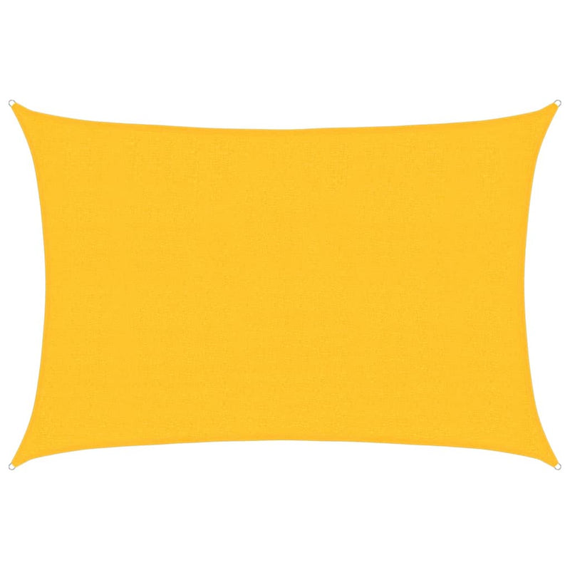 Afbeelding laden in galerijviewer, Vidaxl zonnezeil 160 g m² 2,5x3,5 m hdpe geel
