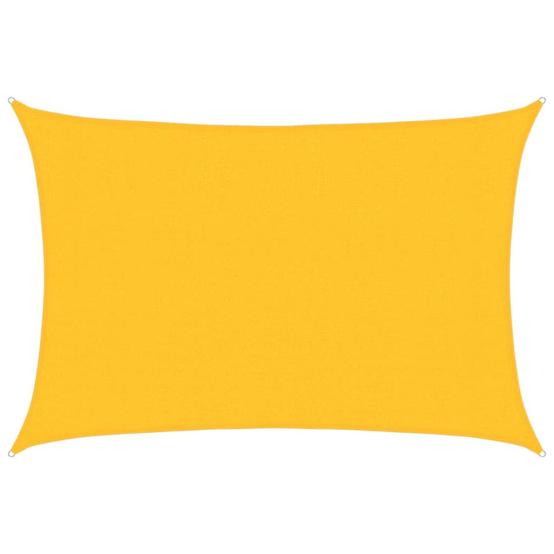 Afbeelding laden in galerijviewer, Vidaxl zonnezeil 160 g m² 3x5 m hdpe geel