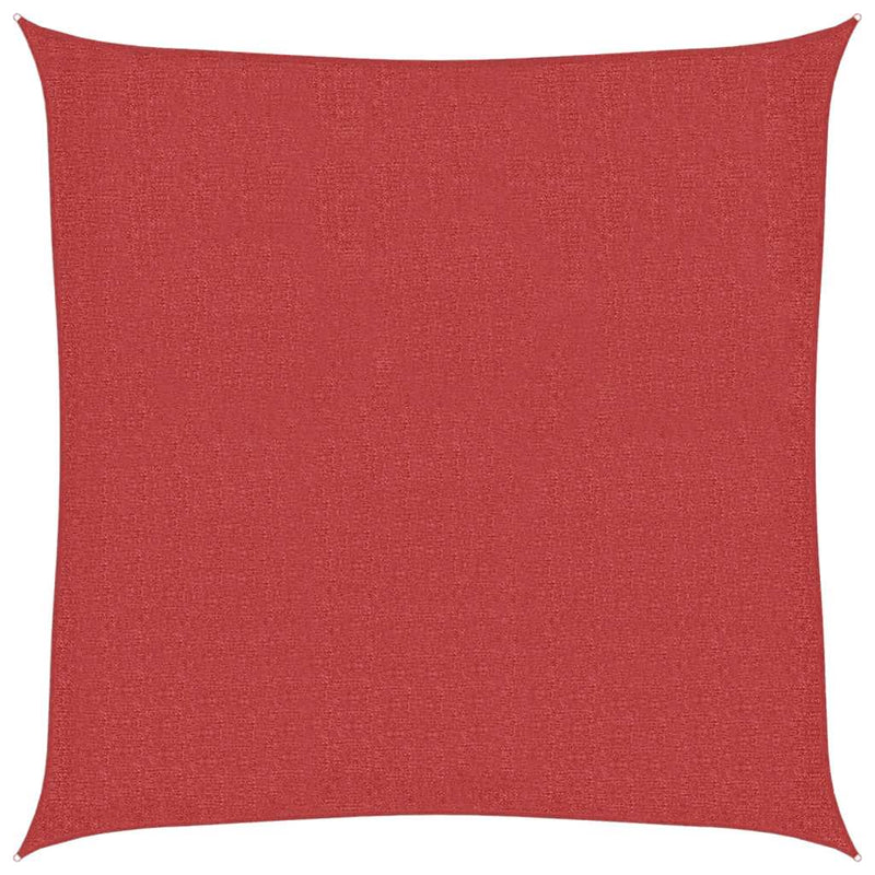 Afbeelding laden in galerijviewer, Vidaxl zonnezeil 160 g m² 3x3 m hdpe rood