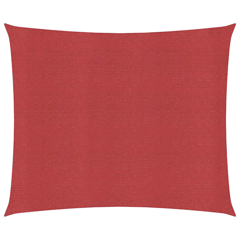 Afbeelding laden in galerijviewer, Vidaxl zonnezeil 160 g m² 4,5x4,5 m hdpe rood