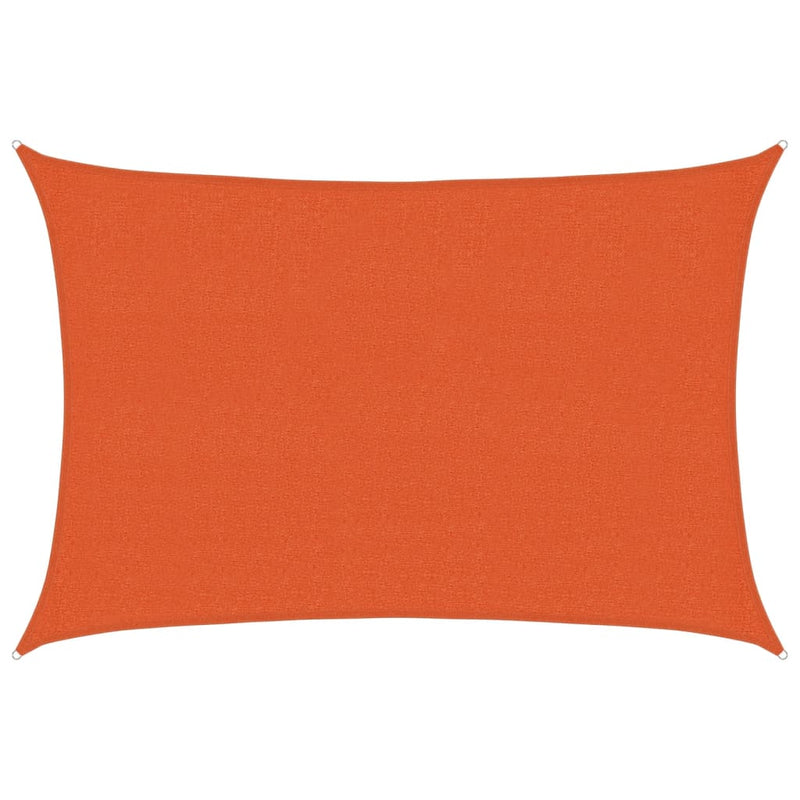 Afbeelding laden in galerijviewer, Vidaxl zonnezeil 160 g m² 2,5x4 m hdpe oranje