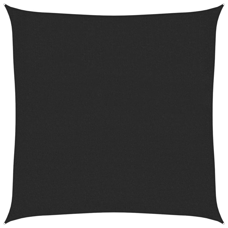 Afbeelding laden in galerijviewer, Vidaxl zonnezeil 160 g m² 3,6x3,6 m hdpe zwart