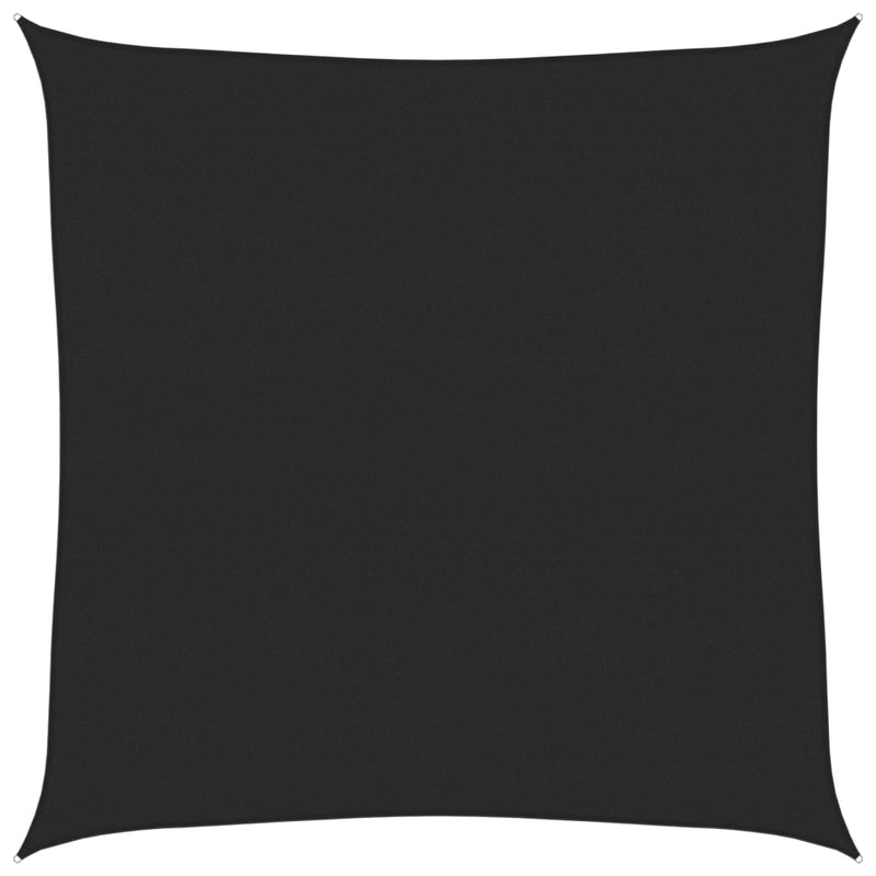 Afbeelding laden in galerijviewer, Vidaxl zonnezeil 160 g m² 5x5 m hdpe zwart