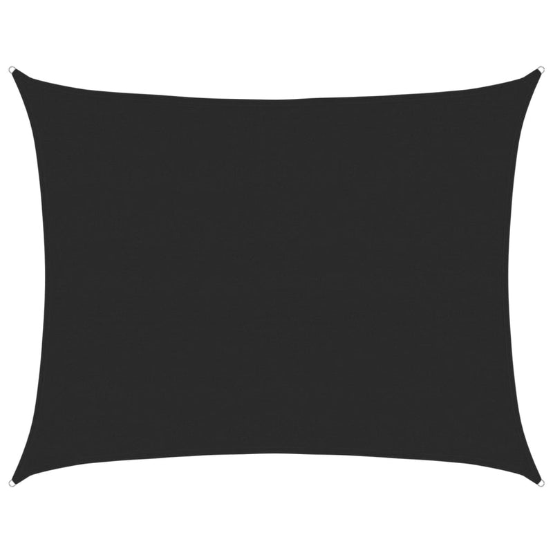 Afbeelding laden in galerijviewer, Vidaxl zonnezeil 160 g m² rechthoekig 6x8 m hdpe zwart