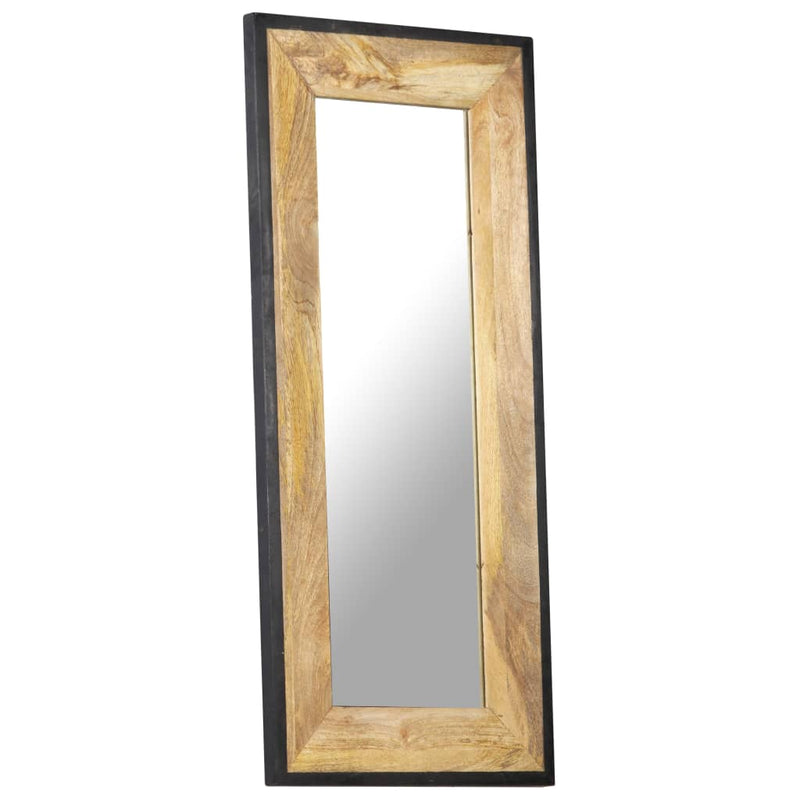 Afbeelding laden in galerijviewer, Vidaxl spiegel 110x50 cm massief mangohout