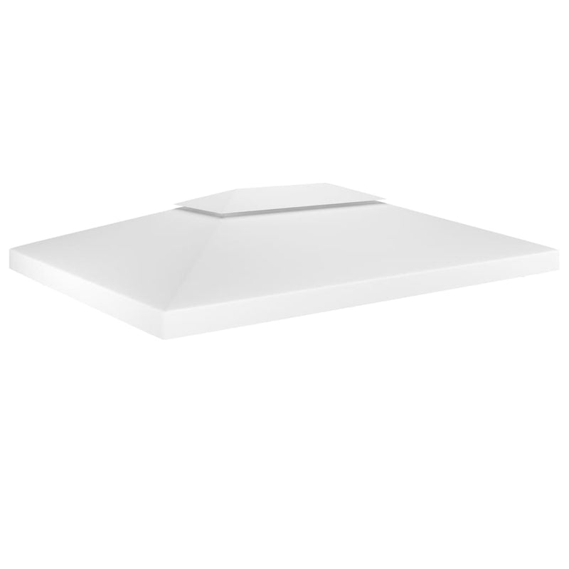 Afbeelding laden in galerijviewer, Vidaxl prieeldak 2-laags 310 g m² 4x3 m wit