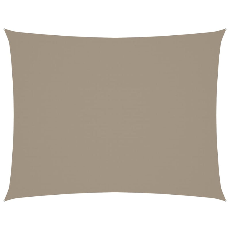 Afbeelding laden in galerijviewer, Vidaxl zonnescherm rechthoekig 4x5 m oxford stof taupe