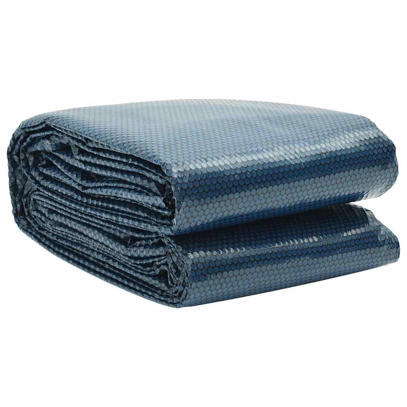 Afbeelding laden in galerijviewer, Vidaxl zwembadfolie solar drijvend 549 cm pe zwart en blauw