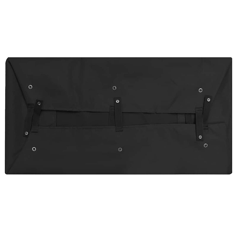 Afbeelding laden in galerijviewer, Vidaxl tuinwagenvoering 81x41x21 cm stof zwart