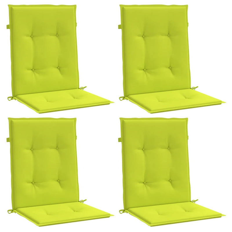 Afbeelding laden in galerijviewer, Vidaxl tuinstoelkussens 4 st 100x50x3 cm oxford stof heldergroen