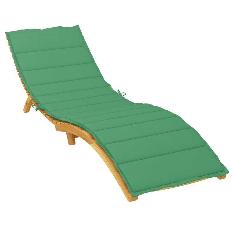 Afbeelding laden in galerijviewer, Vidaxl ligbedkussen 200x50x3cm oxford stof groen