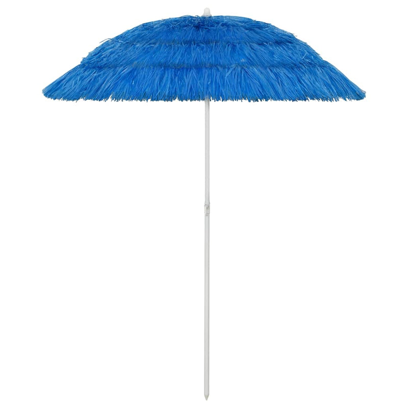 Afbeelding laden in galerijviewer, VidaXL Strandparasol Hawaï 180 cm blauw