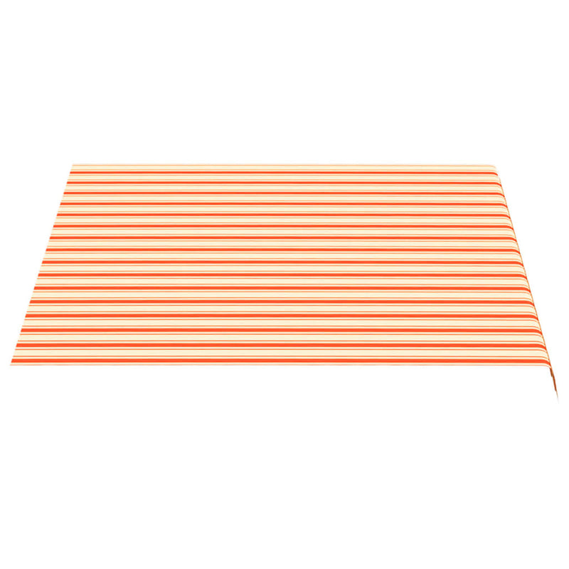 Afbeelding laden in galerijviewer, Vidaxl vervangingsdoek voor luifel 3x2,5 m geel en oranje