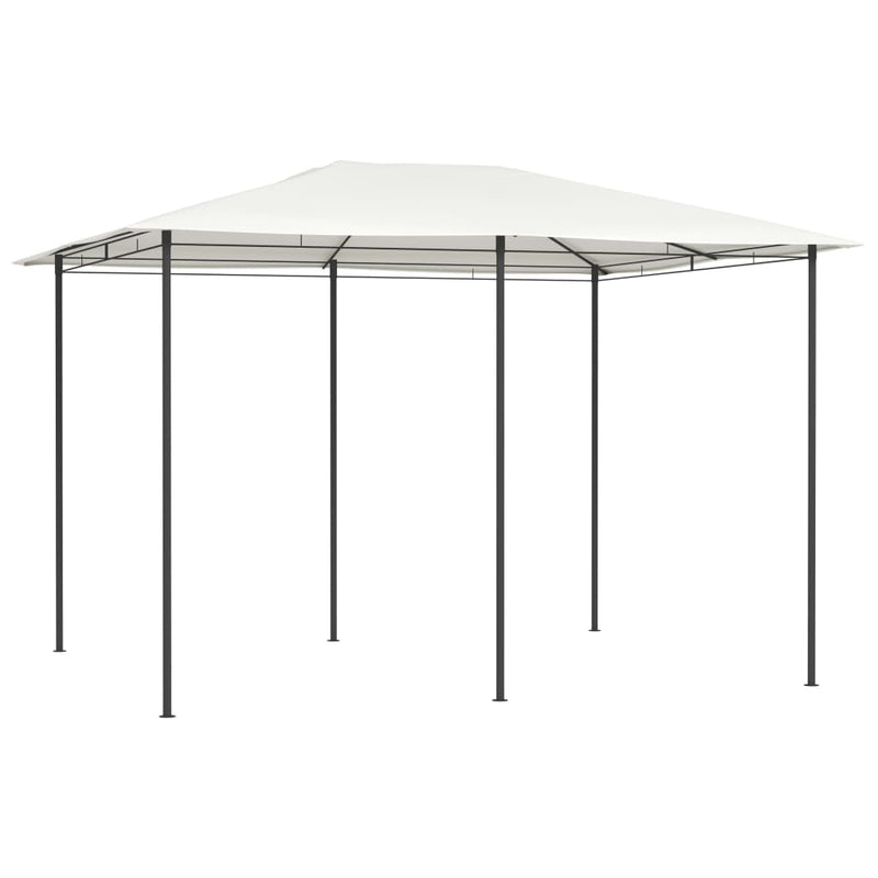 Afbeelding laden in galerijviewer, Vidaxl prieel 160 g m² 3x4x2,6 m crèmekleurig
