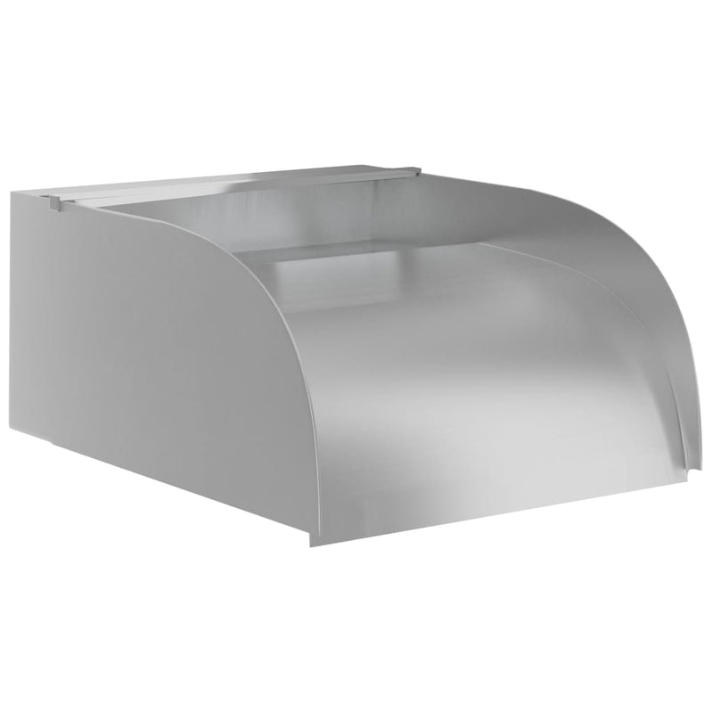 Afbeelding laden in galerijviewer, Vidaxl waterval met led's 30x34x14 cm roestvrij staal 304