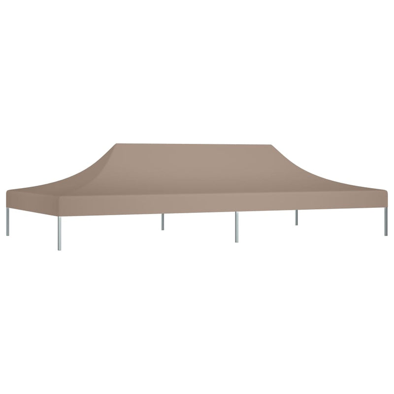 Afbeelding laden in galerijviewer, Vidaxl partytentdak 270 g m² 6x3 m taupe