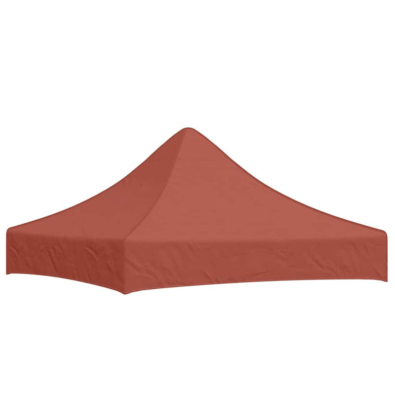 Afbeelding laden in galerijviewer, Vidaxl partytentdak 270 g m² 2x2 m terracotta