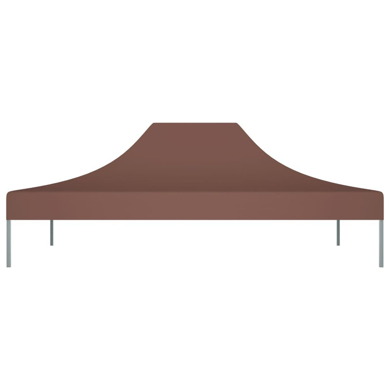 Afbeelding laden in galerijviewer, VidaXL Partytentdak 270 g m² 4,5x3 m bruin