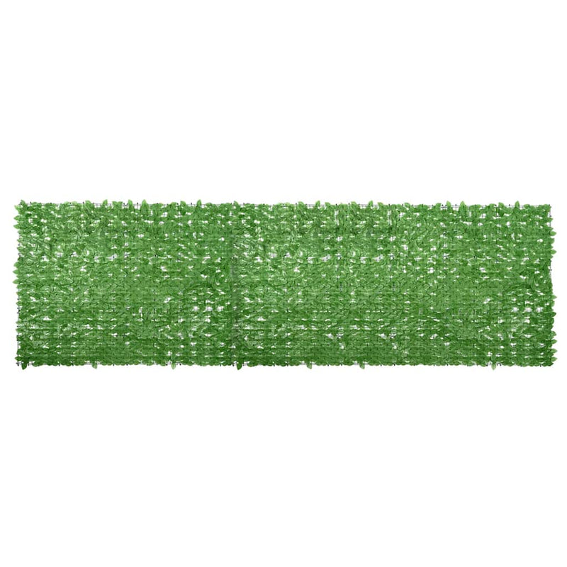Afbeelding laden in galerijviewer, Vidaxl balkonscherm met groene bladeren 600x150 cm