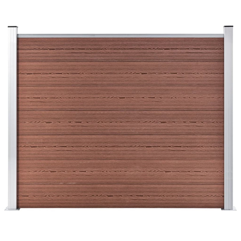 Afbeelding laden in galerijviewer, Vidaxl schuttingpaneel 180x146 cm hkc bruin