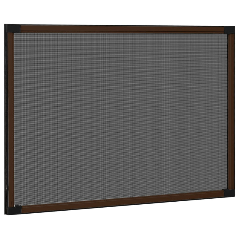 Afbeelding laden in galerijviewer, Vidaxl raamhor uitschuifbaar (100-193)x75 cm bruin