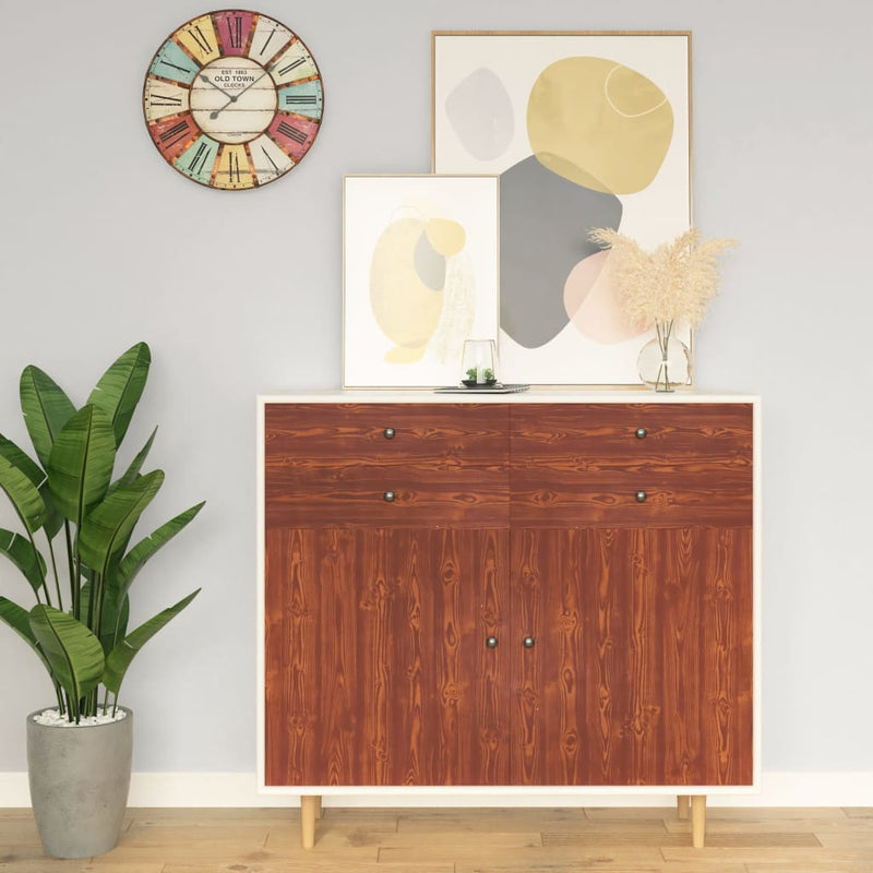 Afbeelding laden in galerijviewer, Vidaxl meubelfolie zelfklevend 500x90 cm pvc acaciakleurig