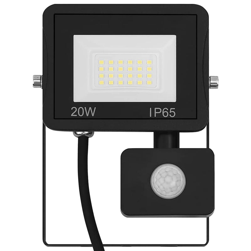 Afbeelding laden in galerijviewer, Vidaxl spotlight met sensor led 20 w warmwit