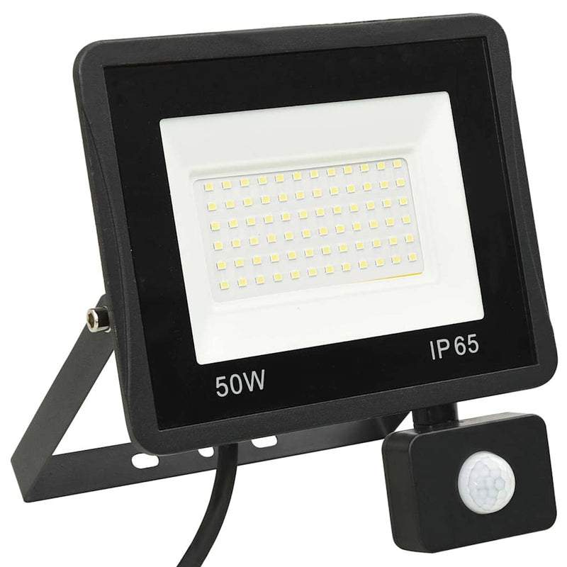 Afbeelding laden in galerijviewer, Vidaxl spotlight met sensor led 50 w warmwit