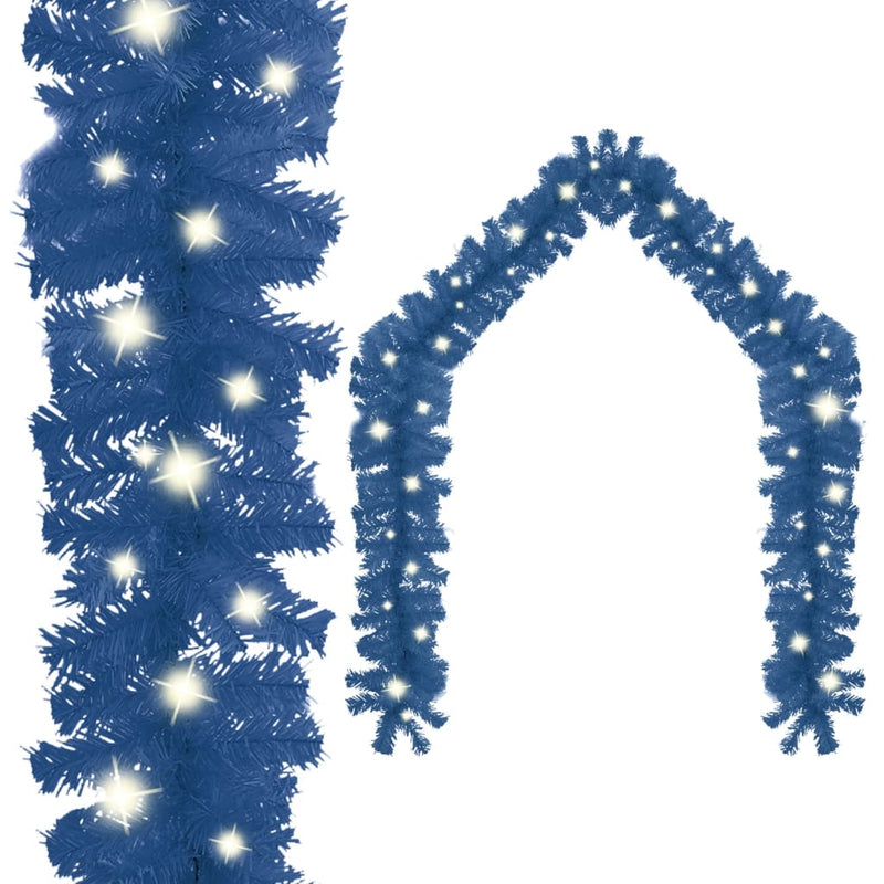 Afbeelding laden in galerijviewer, Vidaxl kerstslinger met led-lampjes 5 m blauw