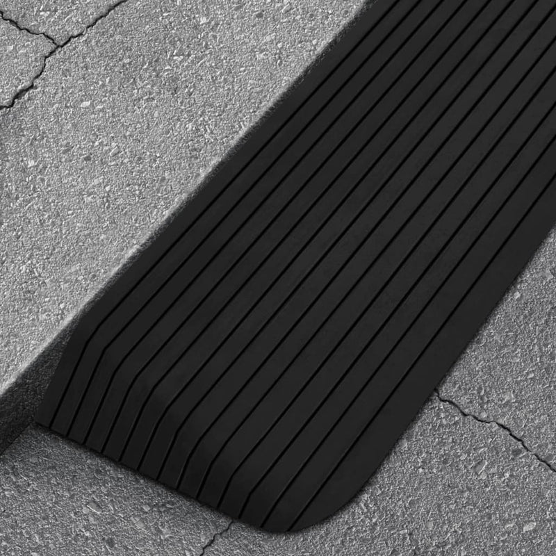 Afbeelding laden in galerijviewer, Vidaxl drempelhulp 110x41x5 cm rubber